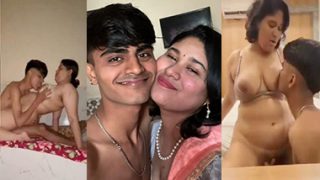Desi Chubby Couple Blowjob – Painful Sex Moaning
